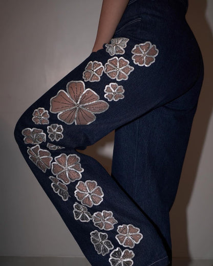 Flower Jeans